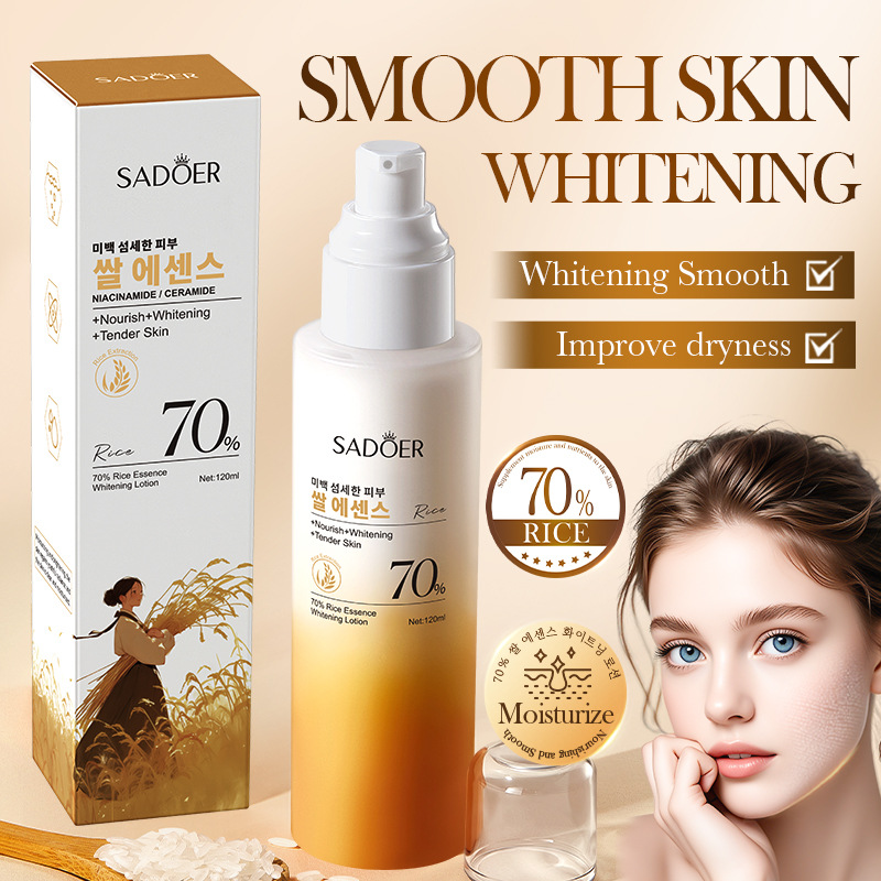Ceramide Moisturizer - SADOER riz blanchissant visage Essence visage