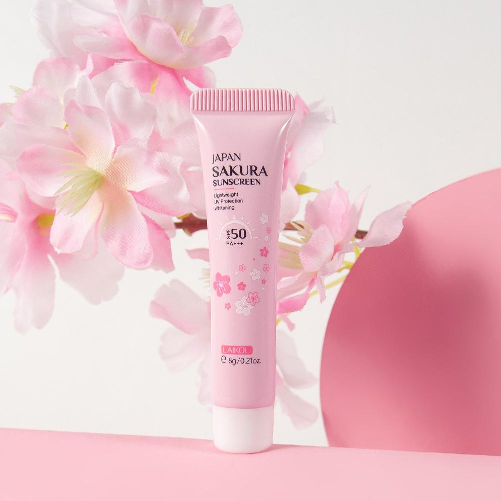 Spf 50 Sunscreen - Sakura crème solaire blanchissante Isolation Protection