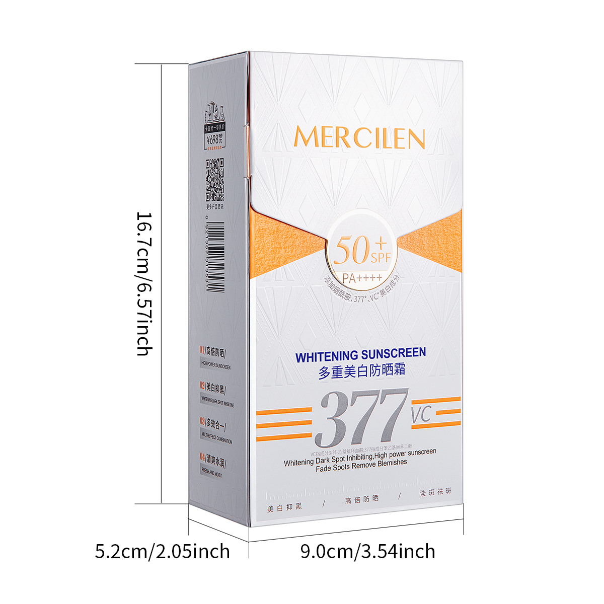 Crème solaire Mercilen 30g, Sp - Spf 50 Sunscreen avis et prix
