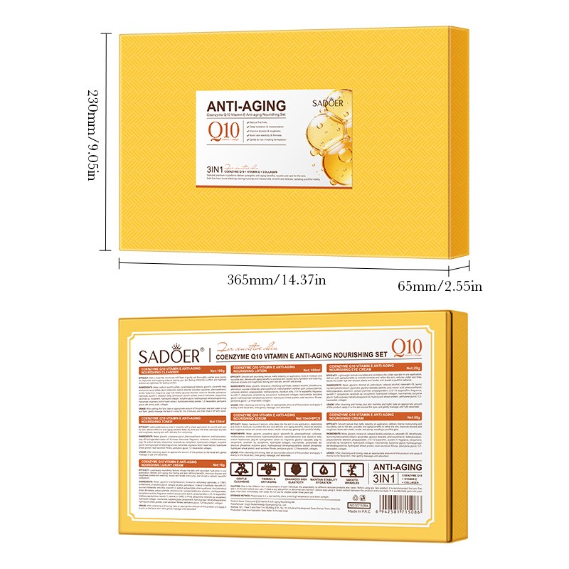 Ensemble de soins de la peau a - Coenzyme Q10 Cream avis et prix