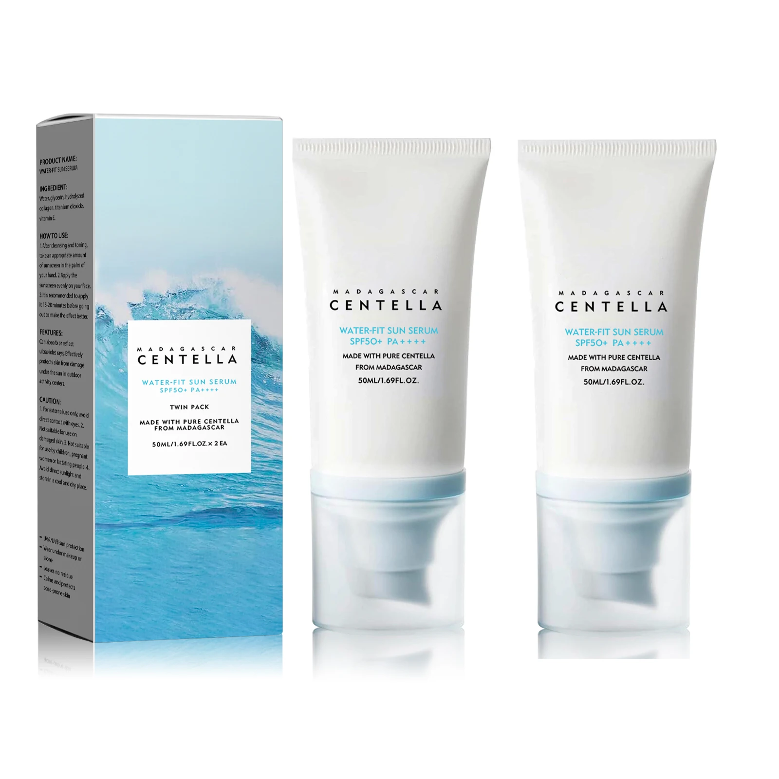 2/1 pièces SPF50 + crème solai - Spf 50 Sunscreen avis et prix