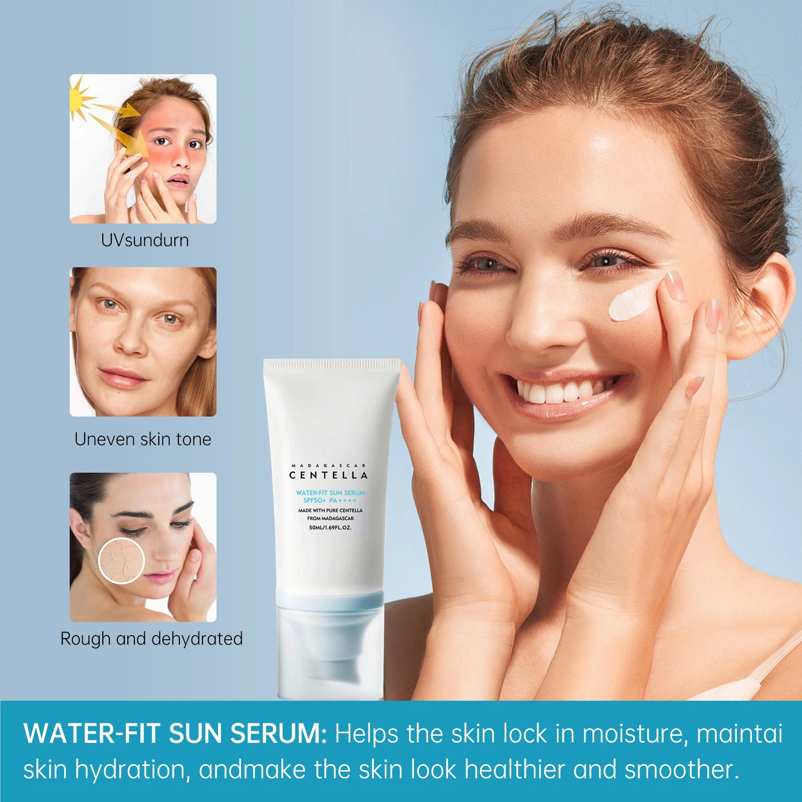 2/1 pièces SPF50 + crème solai - Spf 50 Sunscreen avis et prix